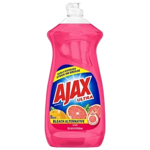 Ajax Dish Liquid, Grapefruit, Bleach Alternative, Ultra 28 Fl Oz