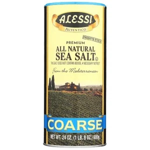 Alessi Sea Salt, Coarse 24 Oz