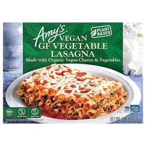 Amy's Lasagna, Vegan, Vegetable 9 Oz