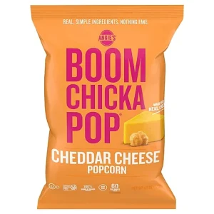 Angie's Boomchickapop Popcorn, Cheddar Cheese 4.5 Oz