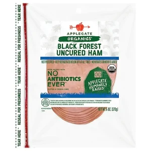 Applegate Organics Uncured Black Forest Ham 6 Oz