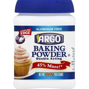 Argo Baking Powder, Double Acting 12 Oz