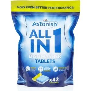 Astonish Dishwasher Tablets Lemon