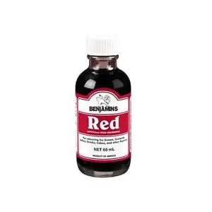 Benjamins Food Coloring Red