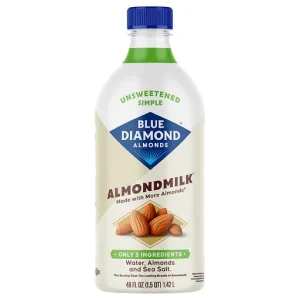 Blue Diamond Almonds Unsweetened Simple Almondmilk 48 Fl Oz