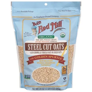 Bob's Red Mill Oats, Steel Cut, Organic 24 Oz