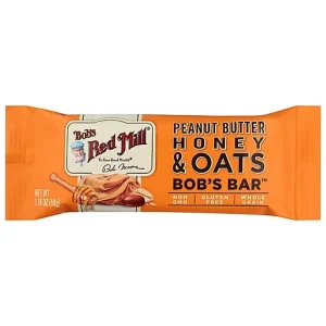 Bob's Red Mill Peanut Butter Honey & Oats Bob's Bar 1.76 Oz