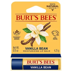 Burt's Bees Moisturizing Vanilla Bean Lip Balm 0.15 Oz