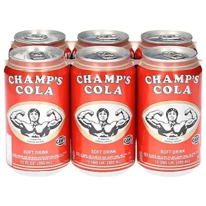 Cawy Champ's Cola Soft Drink 6 Ea