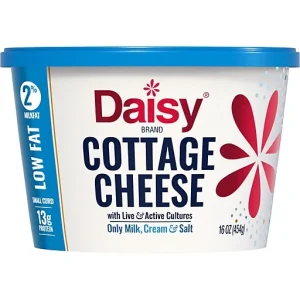 Daisy Low Fat 2% Milkfat Small Curd Cottage Cheese 16 Oz