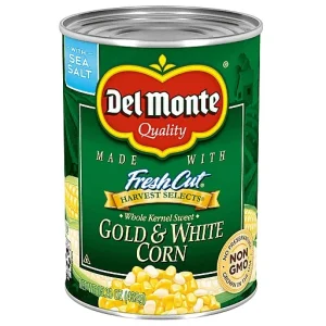 Del Monte Whole Kernel Sweet Gold & White Corn 15.25 Oz