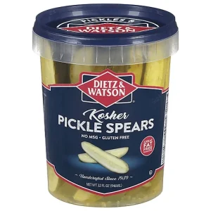 Dietz & Watson Pickle Spears, Kosher 32 Fl Oz