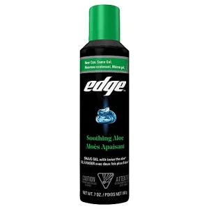 Edge Soothing Aloe Shave Gel With Twice The Aloe 7 Oz