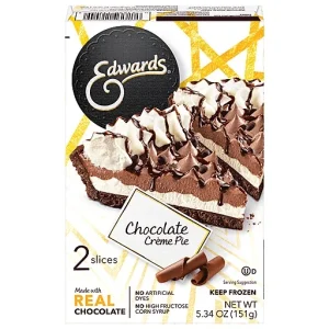 Edwards Creme Pie, Chocolate 2 Ea