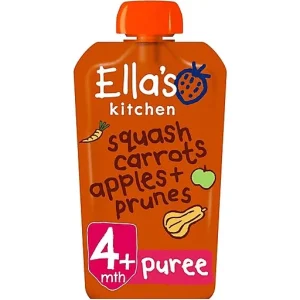 Ellas Kitchen Baby Food Butternut Carrot Apple Prune