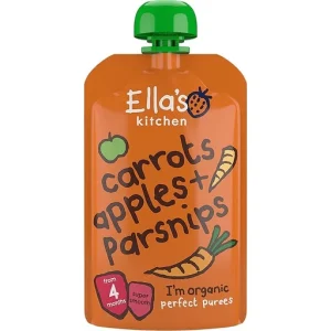 Ellas Kitchen Baby Food Carrot Apple Parsnips