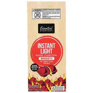 Essential Everyday Briquets, Ridge Charcoal, Instant Light 11.6 Lb