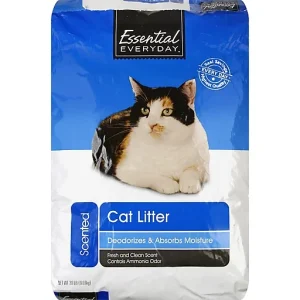 Essential Everyday Cat Litter, Scented 20 Lb