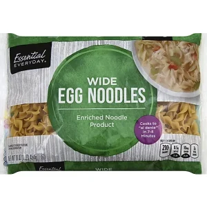 Essential Everyday Egg Noodles, Wide 16 Oz