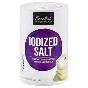 Essential Everyday Salt, Iodized 26 Oz