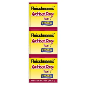 Fleischmann's Active Dry Original Yeast 3 Ea