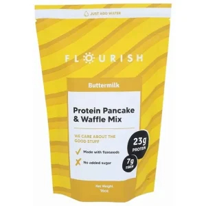 Flourish Pancake & Waffle Mix, Buttermilk 16 Oz