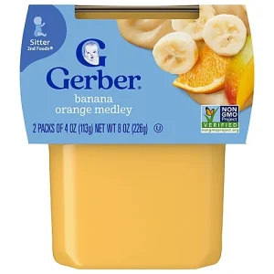 Gerber Banana Orange Medly 2nd Food