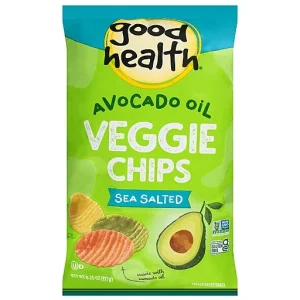 Good Health Avocado Oil Sea Salted Veggie Chips 6.25 Oz