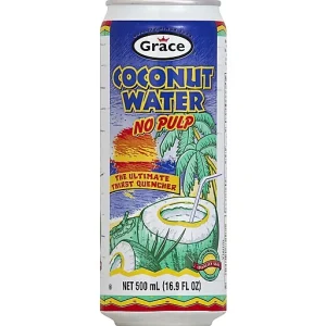 Grace Coconut Water, No Pulp 16.9 Oz