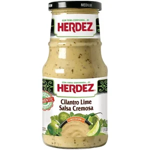 Herdez Cilantro Lime Medium Salsa Cremosa Dip 15.3 Oz