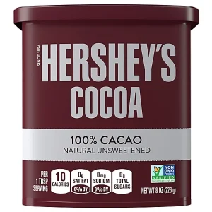 Hershey's Natural Unsweetened Cocoa 8 Oz