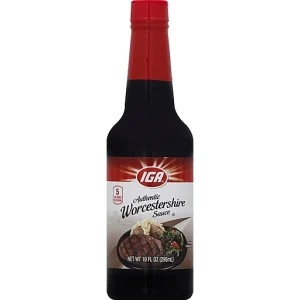 Iga Worcestershire Sauce, Authentic 10 Oz
