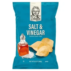 J Higgs Potato Chips Salt & Vinegar