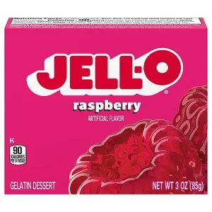 Jell O Raspberry Gelatin Dessert 3 Oz