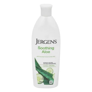 Jergens Moisturizer, Refreshing, Soothing Aloe 10 Oz