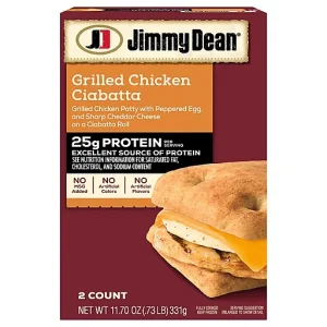Jimmy Dean Grilled Chicken Ciabatta 2 Ea