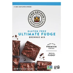 King Arthur Baking Company Brownie Mix, Gluten Free, Ultimate Fudge 17 Oz