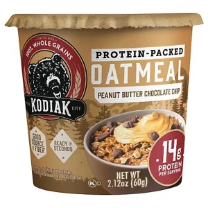 Kodiak Protein Packed Peanut Butter Chocolate Chip Oatmeal 2.12 Oz