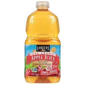 Langers Apple 100% Juice 64 Fl Oz