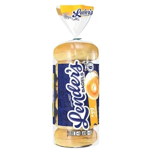 Lender's Pre Sliced Egg Bagels 6 Ea