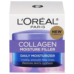 L'oreal Daily Moisturizer, Collagen Moisture Filler 1.7 Oz