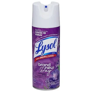 Lysol Lavender & Cotton Blossom Scent Disinfectant Spray 12.5 Oz