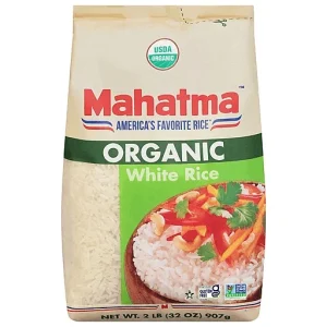 Mahatma White Rice, Organic 2 Lb