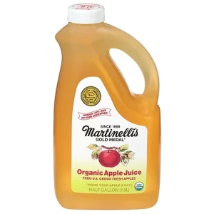 Martinelli's Organic Apple Juice 0.5 Gal