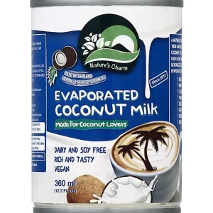 Nature's Charm Coconut Milk, Evaporated 12.2 Oz