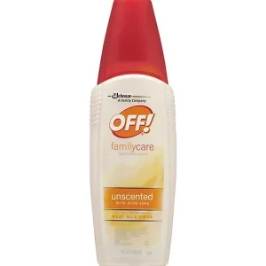 Off Insect Repellent Iv, With Aloe Vera, Unscented 9 Oz