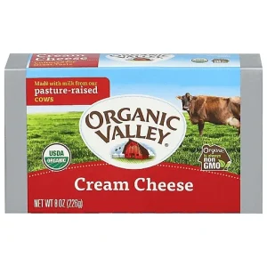 Organic Valley Cream Cheese 8 Oz