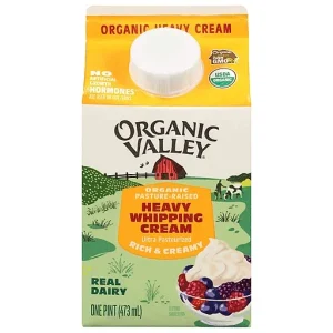 Organic Valley Heavy Whipping Cream 1 Pt