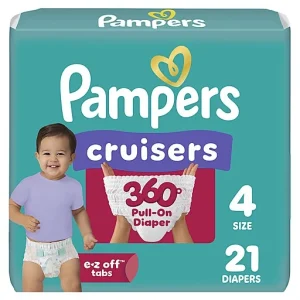 Pampers Cruisers 360 Size 4 Jumbo