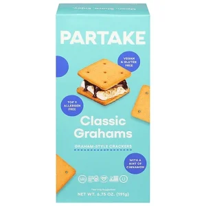 Partake Crackers, Classic Grahams, Graham Style 6.75 Oz